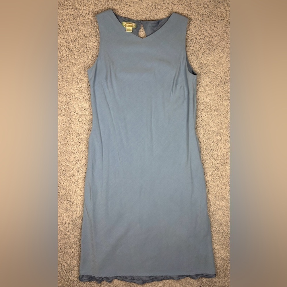 Tommy Bahama Blue Silk Dress